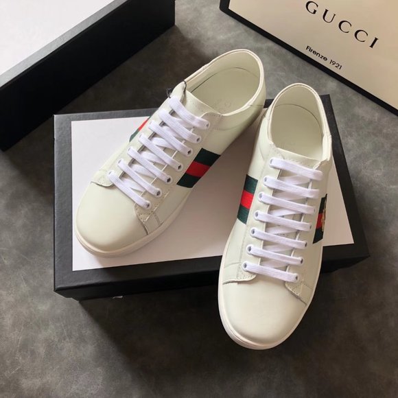 NEWGucci leather casual shoes for women